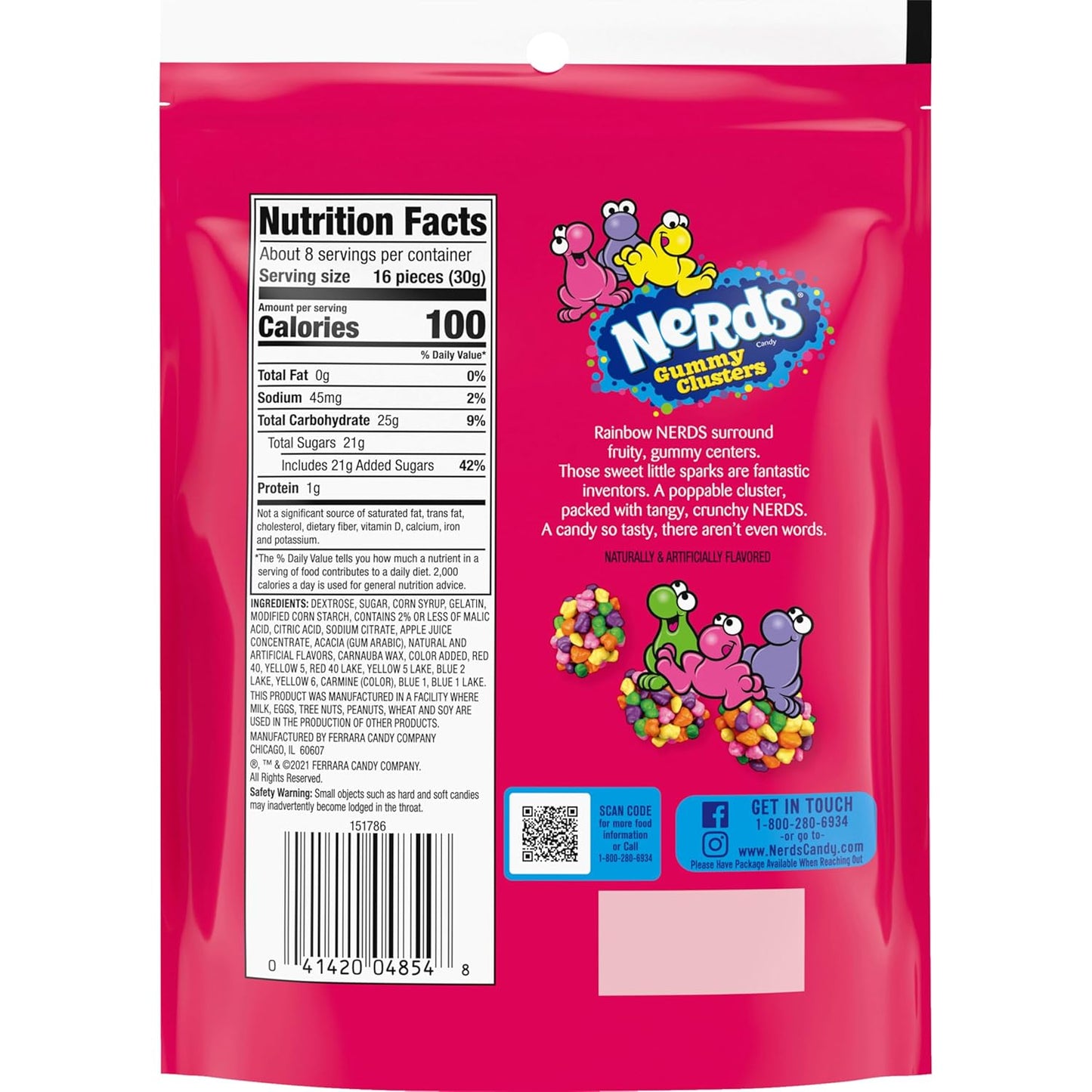 NERDS Gummy Clusters, Candy