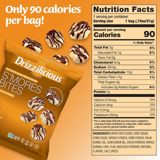Drizzilicious Mini Rice Cakes Variety Pack - Rice Crisps